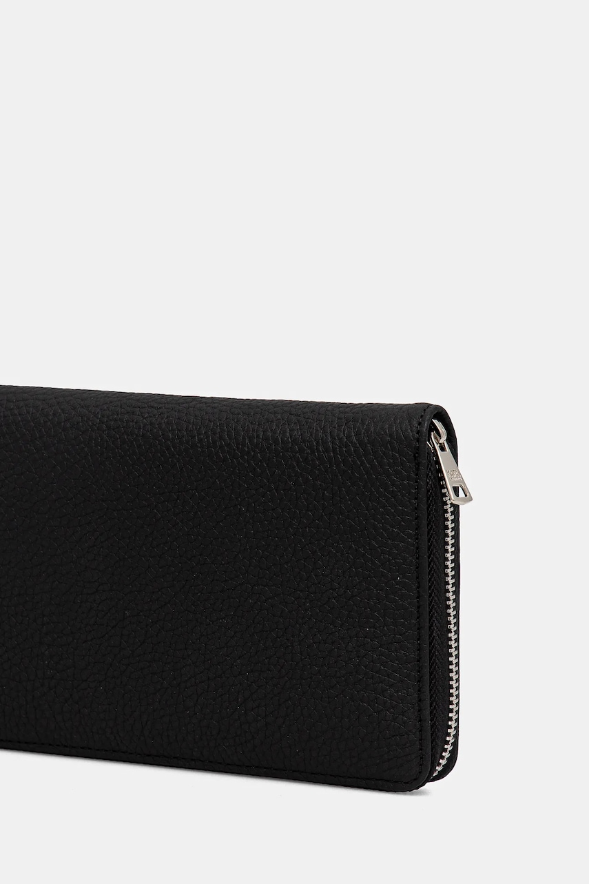 Кожаный кошелек Karl Lagerfeld мужской цвет чёрный 552451.815423 Кожаный кошелек Karl Lagerfeld мужской цвет чёрный 552451.815423
