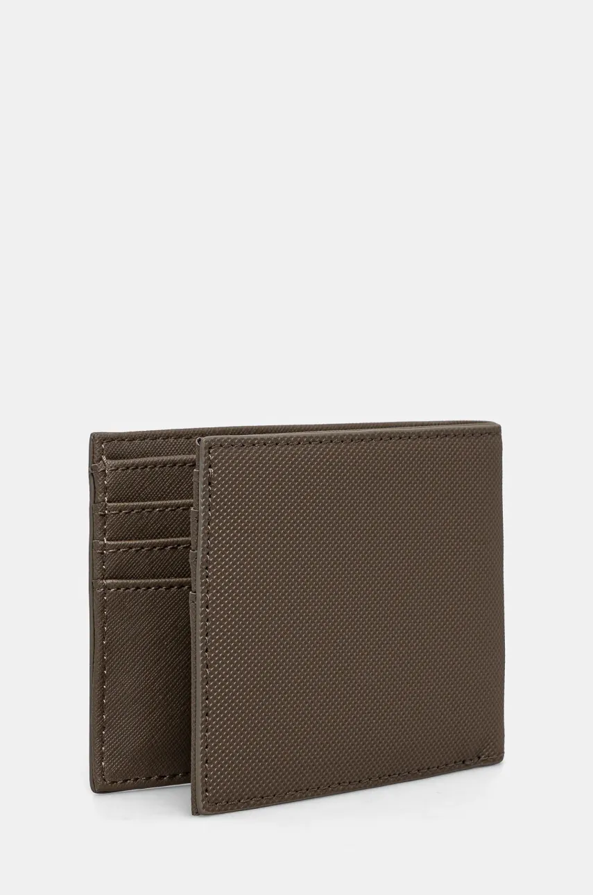 Кошелек Lacoste мужской цвет бежевый NH4419HC Кошелек Lacoste мужской цвет бежевый NH4419HC