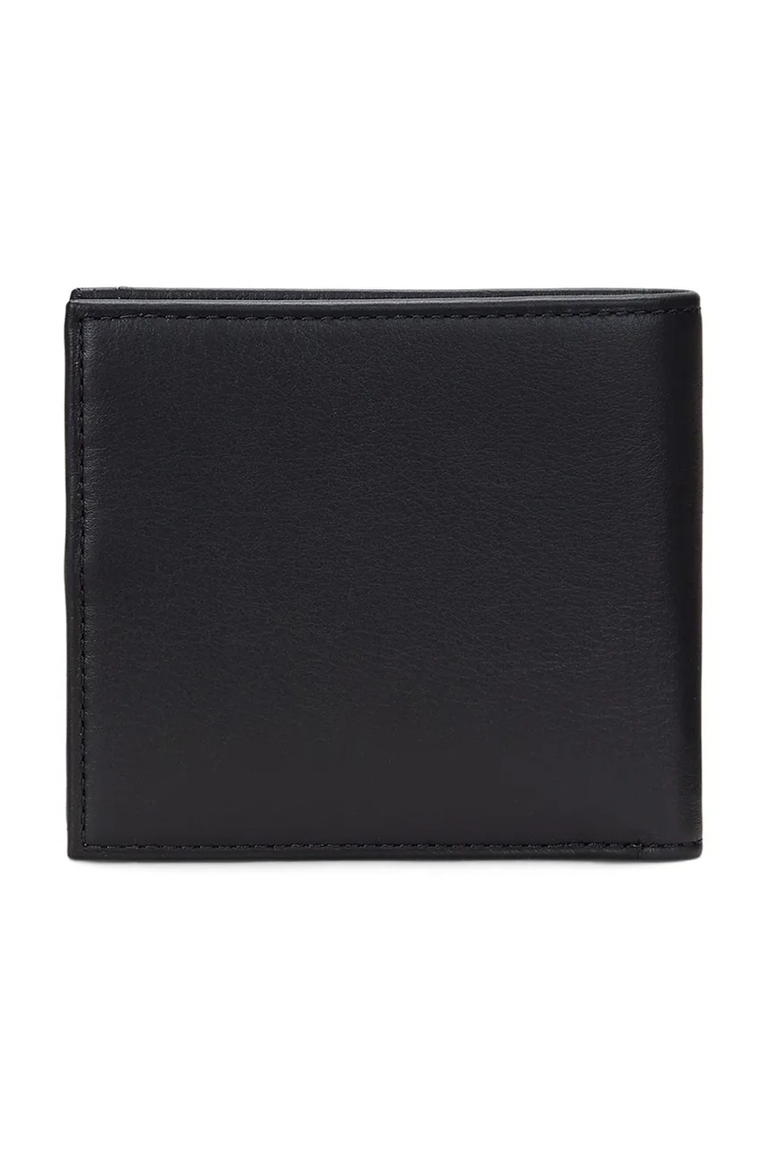 Кожаный кошелек Polo Ralph Lauren мужской цвет чёрный 405963228 Кожаный кошелек Polo Ralph Lauren мужской цвет чёрный 405963228