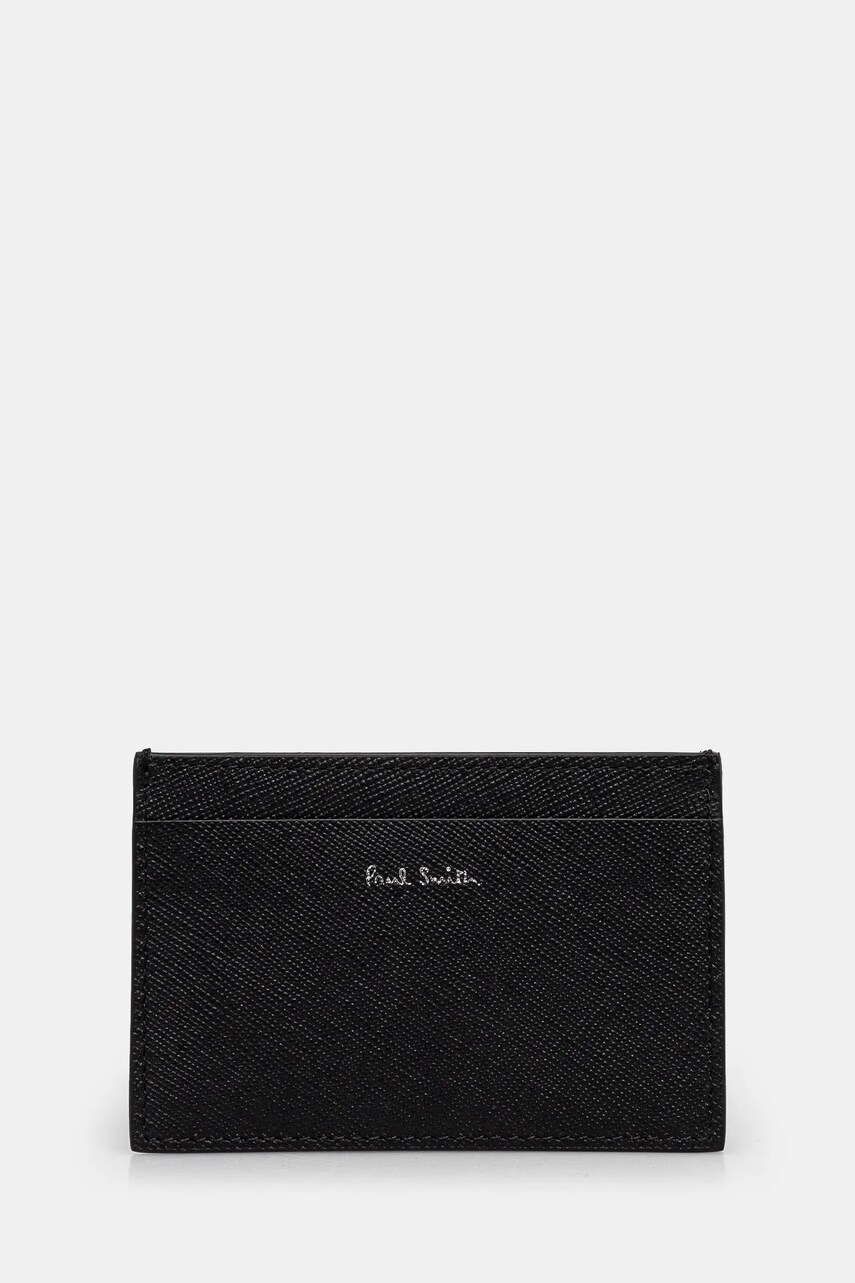Paul Smith card holder culoarea negru, M1A-4768-PHBALL