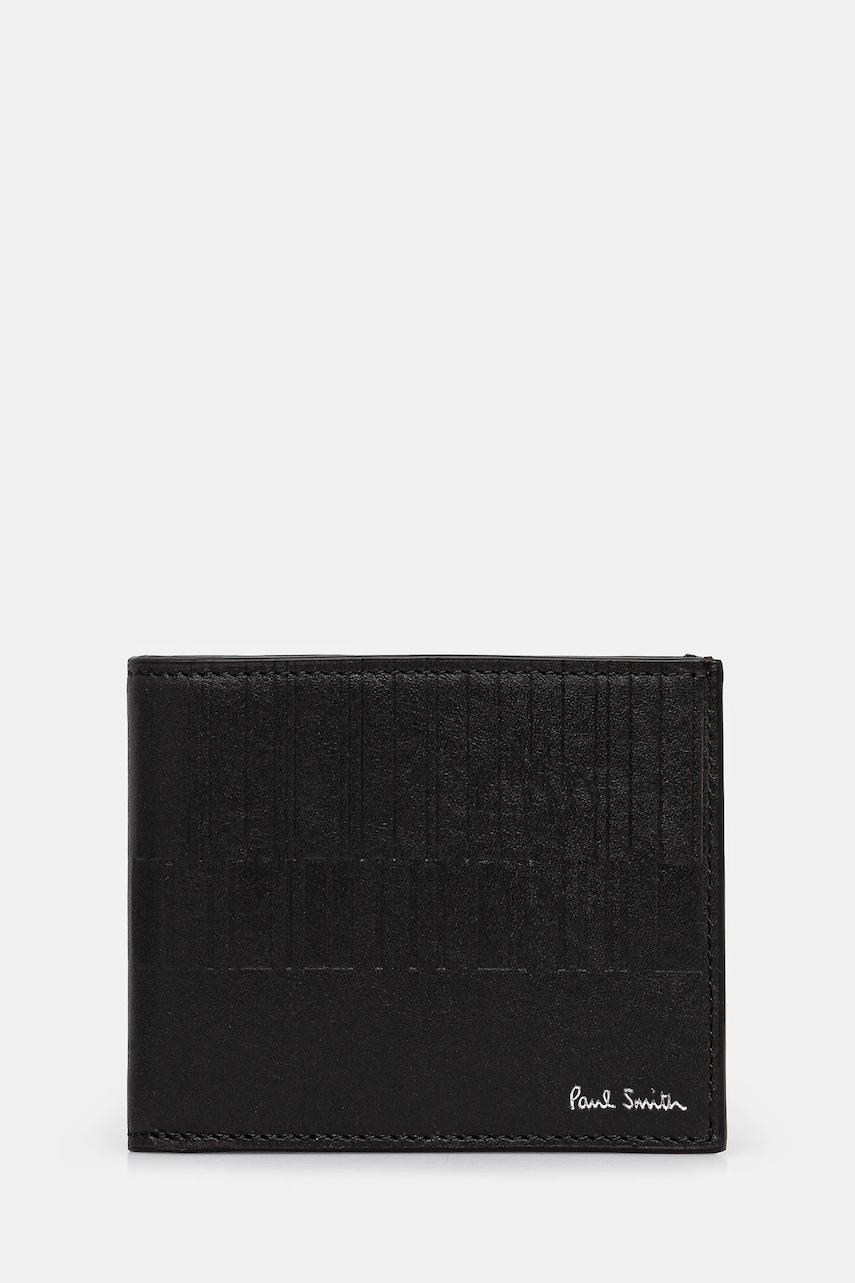 Paul Smith portofel barbati, culoarea negru, M1A-7267-PEMBOS