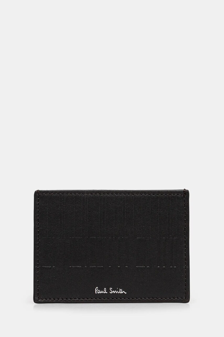 Paul Smith card holder culoarea negru, M1A-7629-PEMBOS