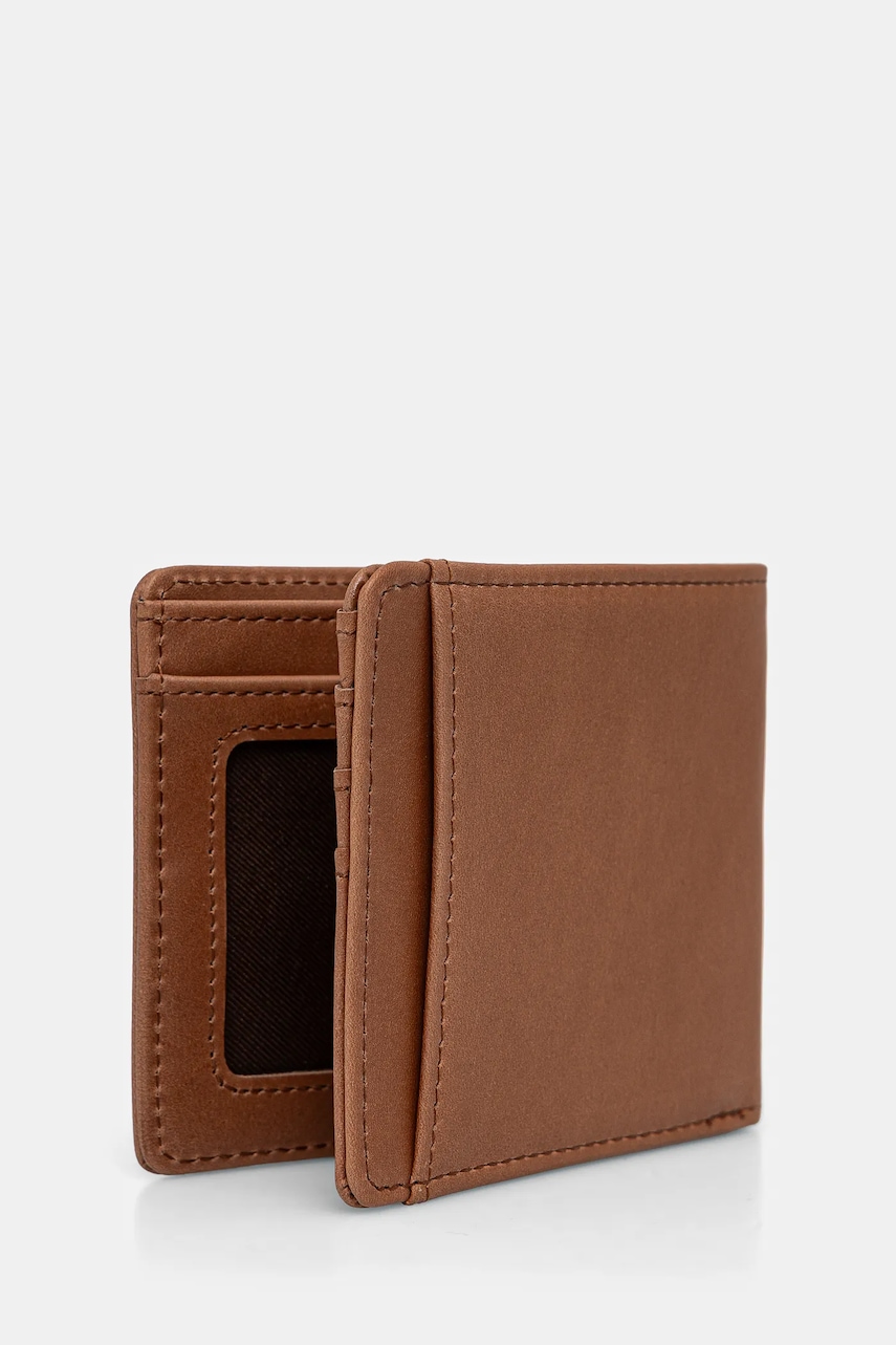 Кожаный кошелек Aldo ETHUWIN мужской цвет коричневый 13989315 Кожаный кошелек Aldo ETHUWIN мужской цвет коричневый 13989315