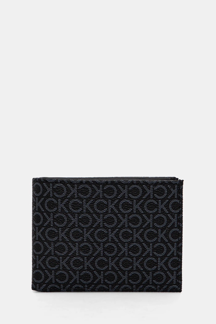 Levně Peněženka Calvin Klein černá barva, K50K512845