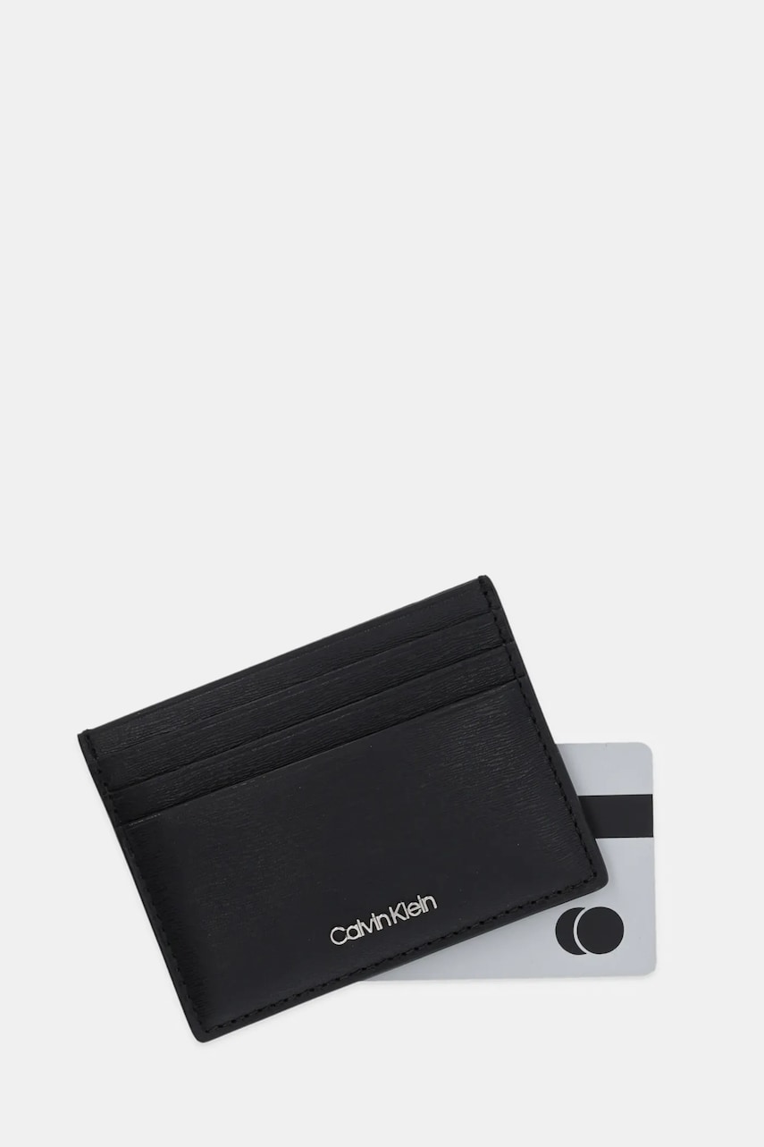 Кошелек Calvin Klein мужской цвет чёрный K50K512861 Кошелек Calvin Klein мужской цвет чёрный K50K512861