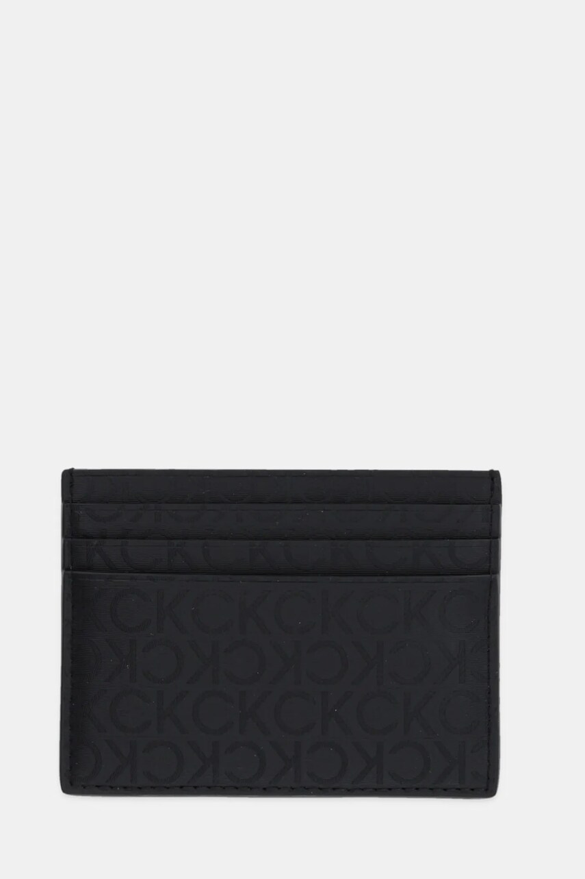 Levně Peněženka Calvin Klein černá barva, K50K512862