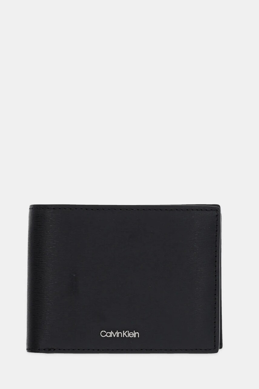 Levně Peněženka Calvin Klein černá barva, K50K512863