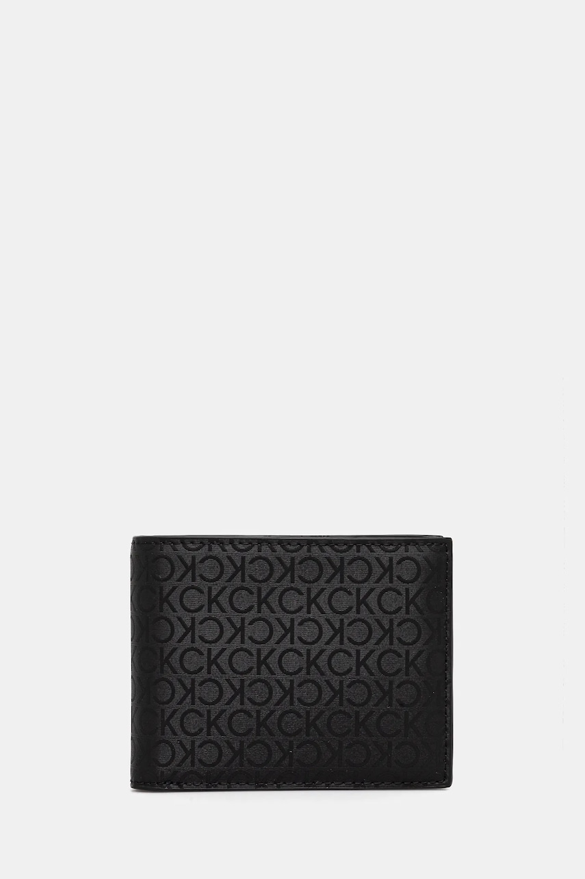 Levně Peněženka Calvin Klein černá barva, K50K512865