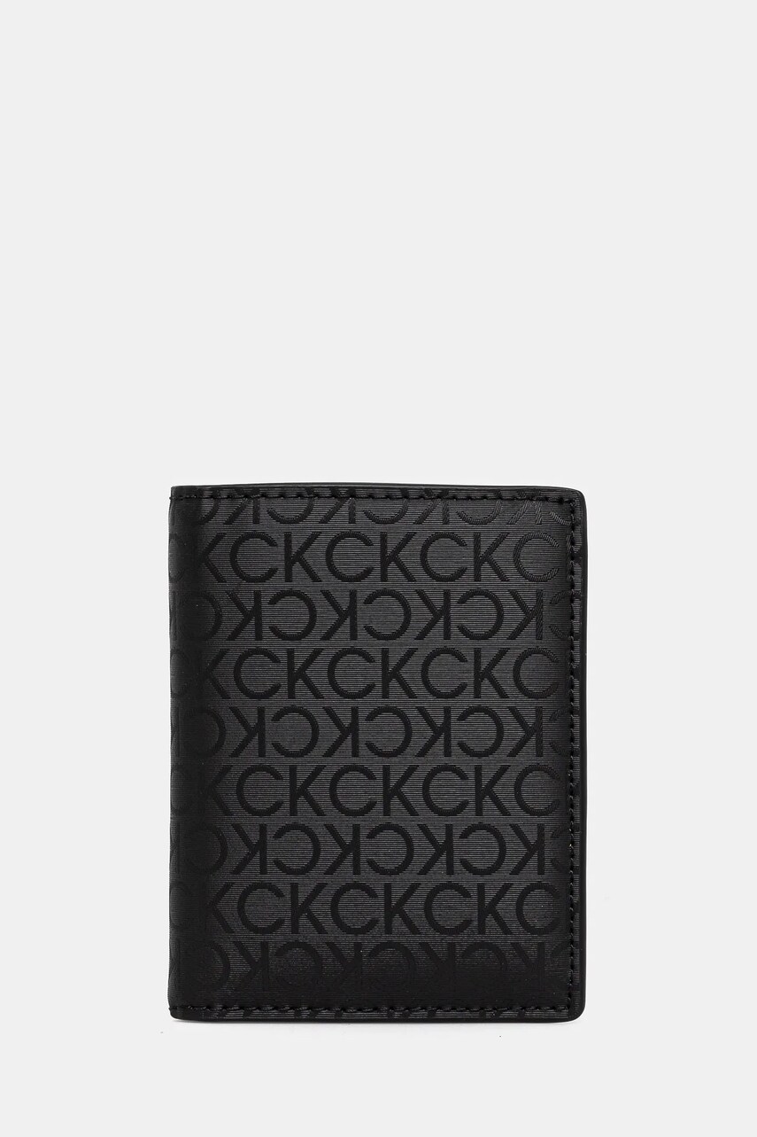 Levně Peněženka Calvin Klein černá barva, K50K512920