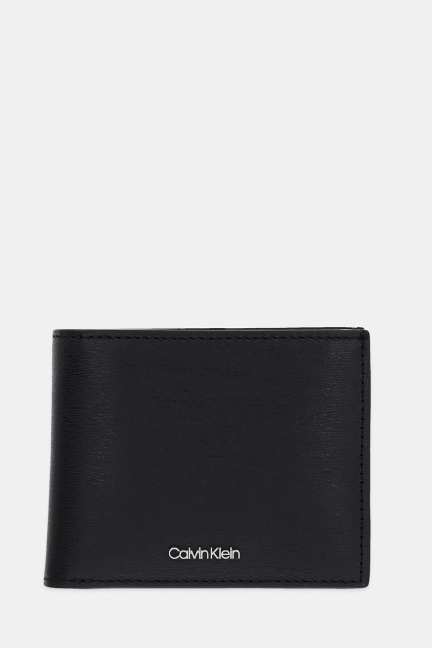 Levně Peněženka Calvin Klein černá barva, K50K512925