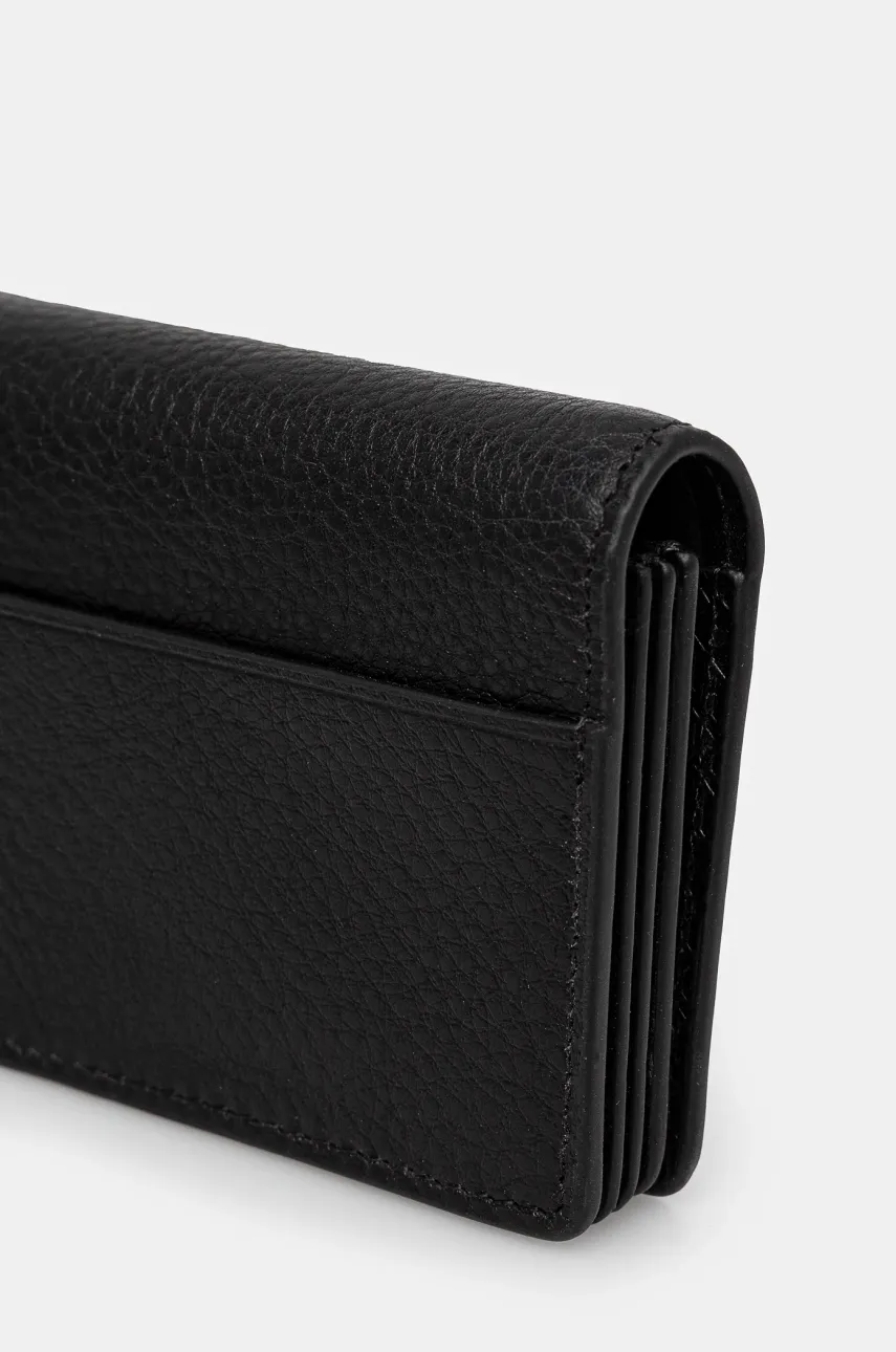 Кожаный кошелек Tommy Hilfiger мужской цвет чёрный AM0AM13254 Кожаный кошелек Tommy Hilfiger мужской цвет чёрный AM0AM13254