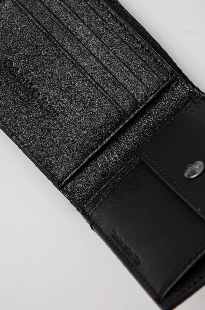 Кошелек Calvin Klein Jeans мужской цвет чёрный LV04G1066G Кошелек Calvin Klein Jeans мужской цвет чёрный LV04G1066G