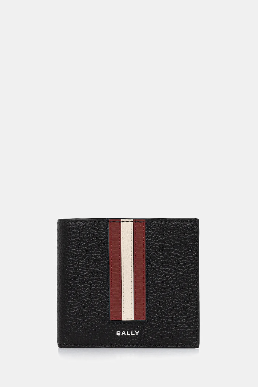 Bally portofel de piele barbati, culoarea negru, MLW03F Bally portofel de piele barbati, culoarea negru, MLW03F