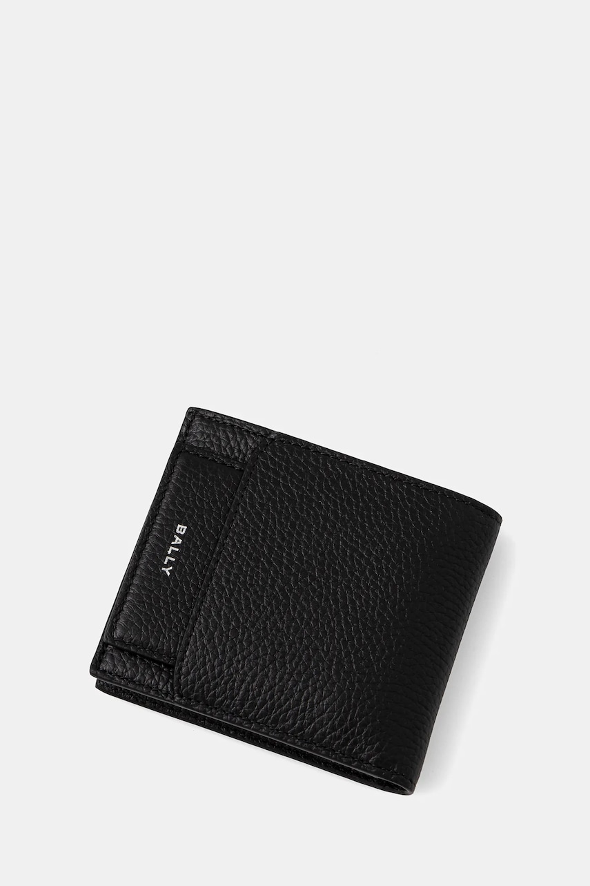 Кожаные кошелёк и чехол для карт Bally цвет чёрный MLW06Z Кожаные кошелёк и чехол для карт Bally цвет чёрный MLW06Z