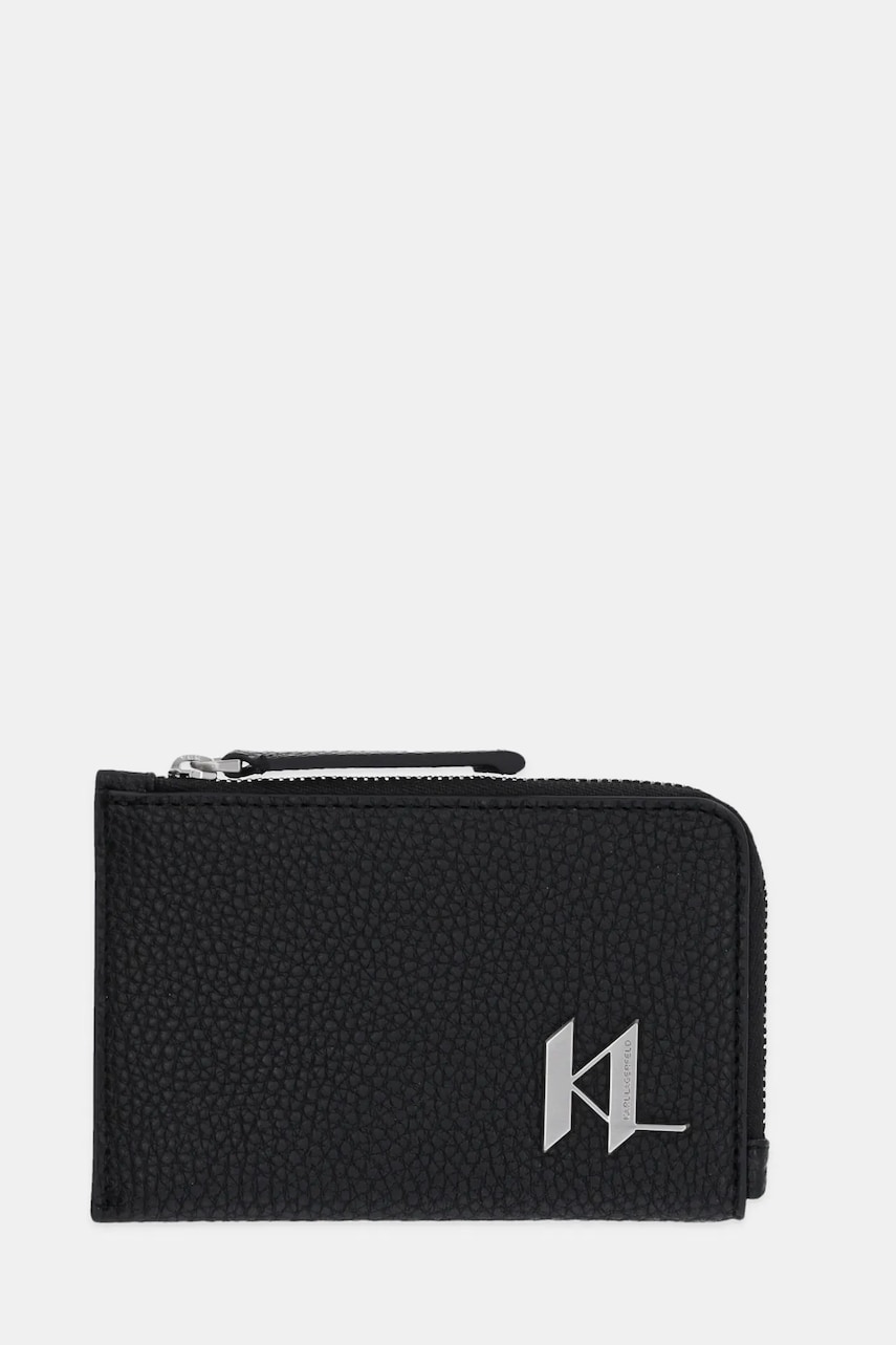 Karl Lagerfeld portofel bărbați, culoarea negru, A1M32097