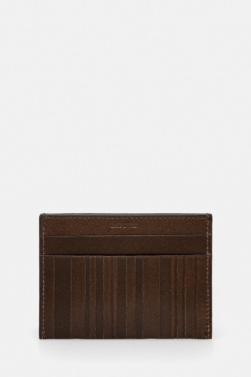 Paul Smith card holder culoarea maro, M1A-8113-PSTFOE