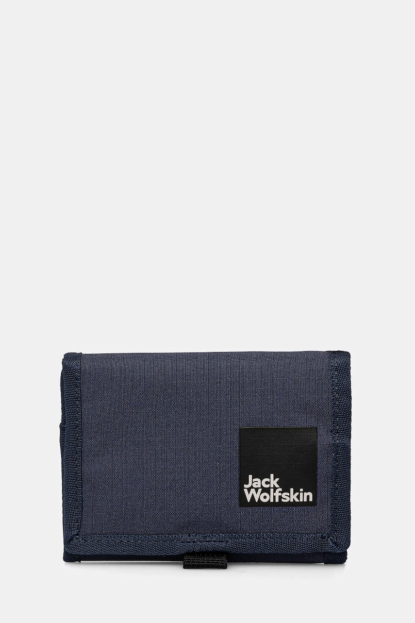 Jack Wolfskin portofel Gutleut culoarea bleumarin, A64868 Jack Wolfskin portofel Gutleut culoarea bleumarin, A64868