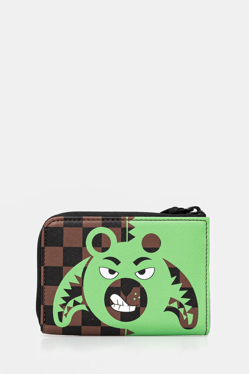 Sprayground portofel culoarea verde, 910W6864NSZ Sprayground portofel culoarea verde, 910W6864NSZ