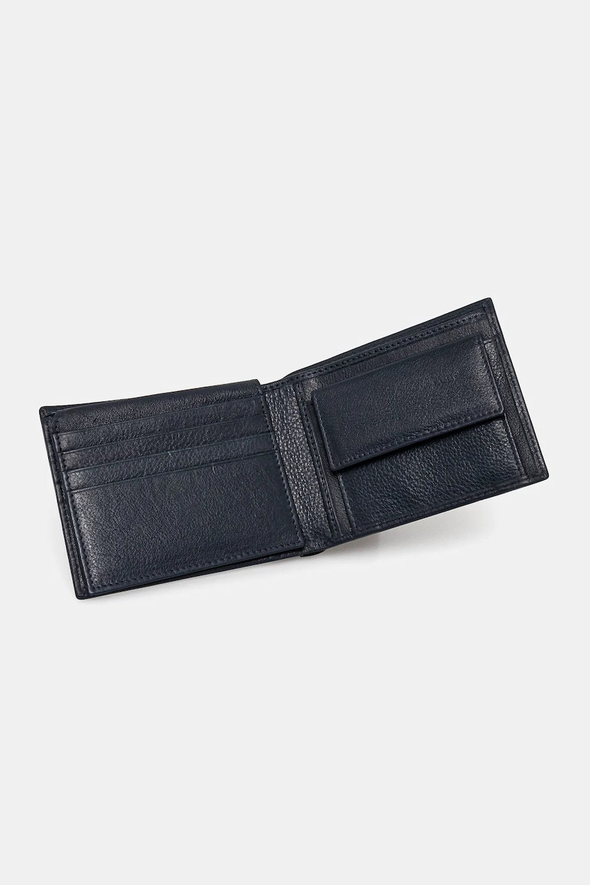 Кожаный кошелек U.S. Polo Assn. West цвет синий AEUZ22536MHA Кожаный кошелек U.S. Polo Assn. West цвет синий AEUZ22536MHA
