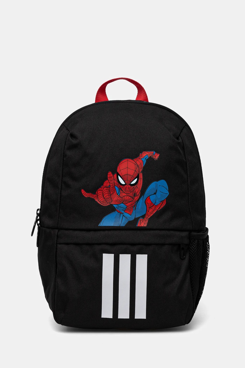 adidas Performance ghiozdan copii MRVL culoarea negru, mic, cu imprimeu, JG5788