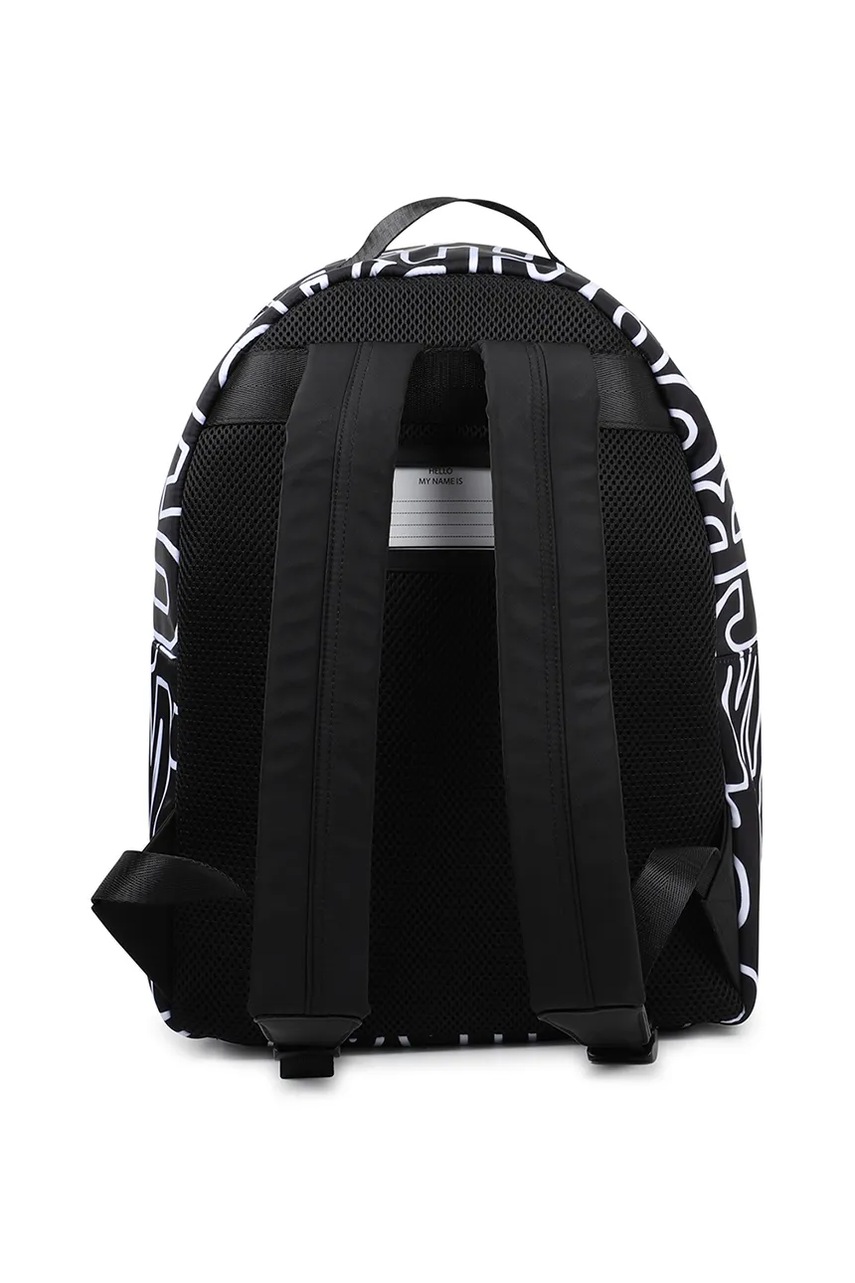 Дитячий рюкзак Marc Jacobs колір чорний великий візерунок W60417