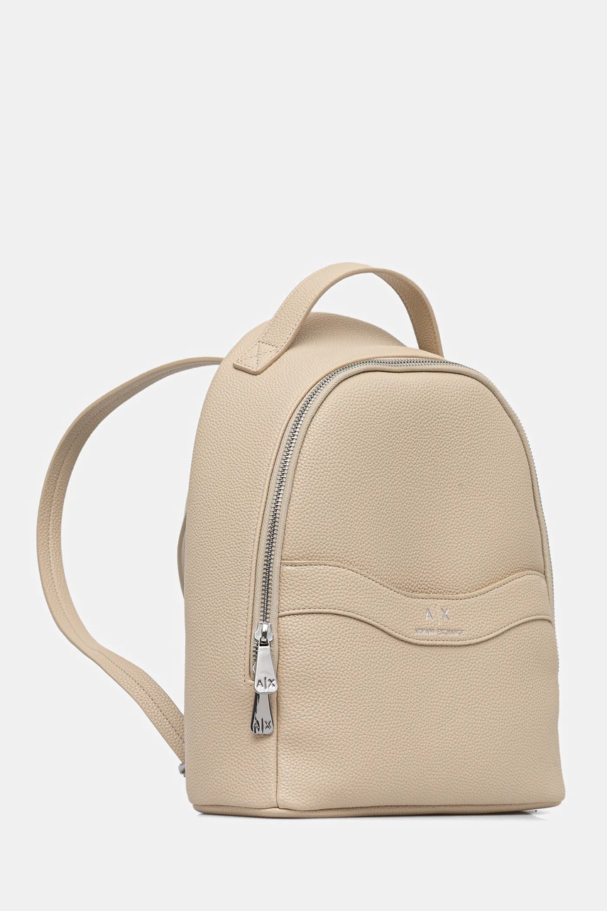 Рюкзак Armani Exchange цвет бежевый маленький однотонная XW000924 AF13676