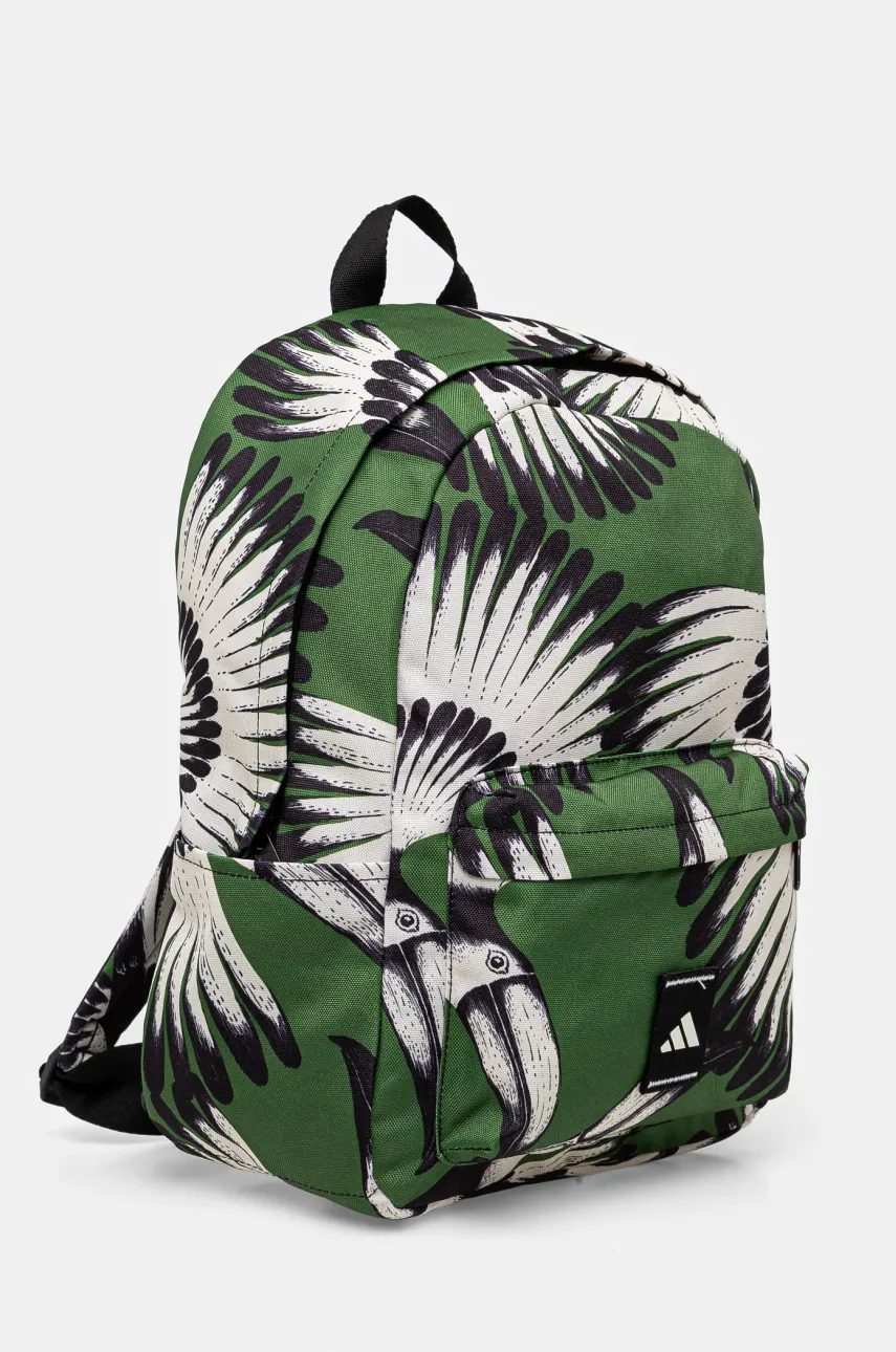 Рюкзак adidas x Farm Rio женский цвет зелёный большой узорный JJ1684 Рюкзак adidas x Farm Rio женский цвет зелёный большой узорный JJ1684