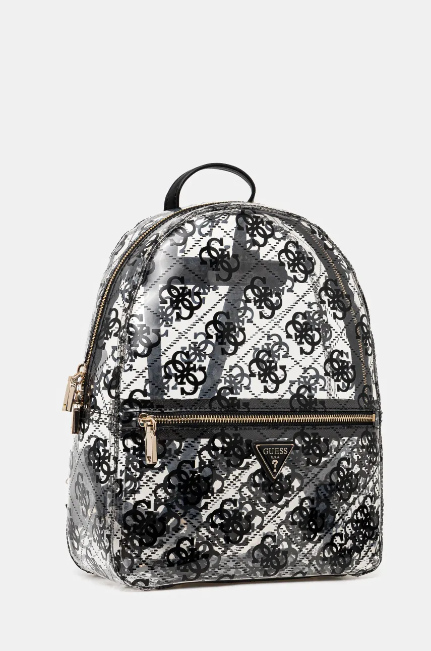 Рюкзак Guess TUANA женский цвет прозрачный маленький узорный HWVL95 25320 Рюкзак Guess TUANA женский цвет прозрачный маленький узорный HWVL95 25320