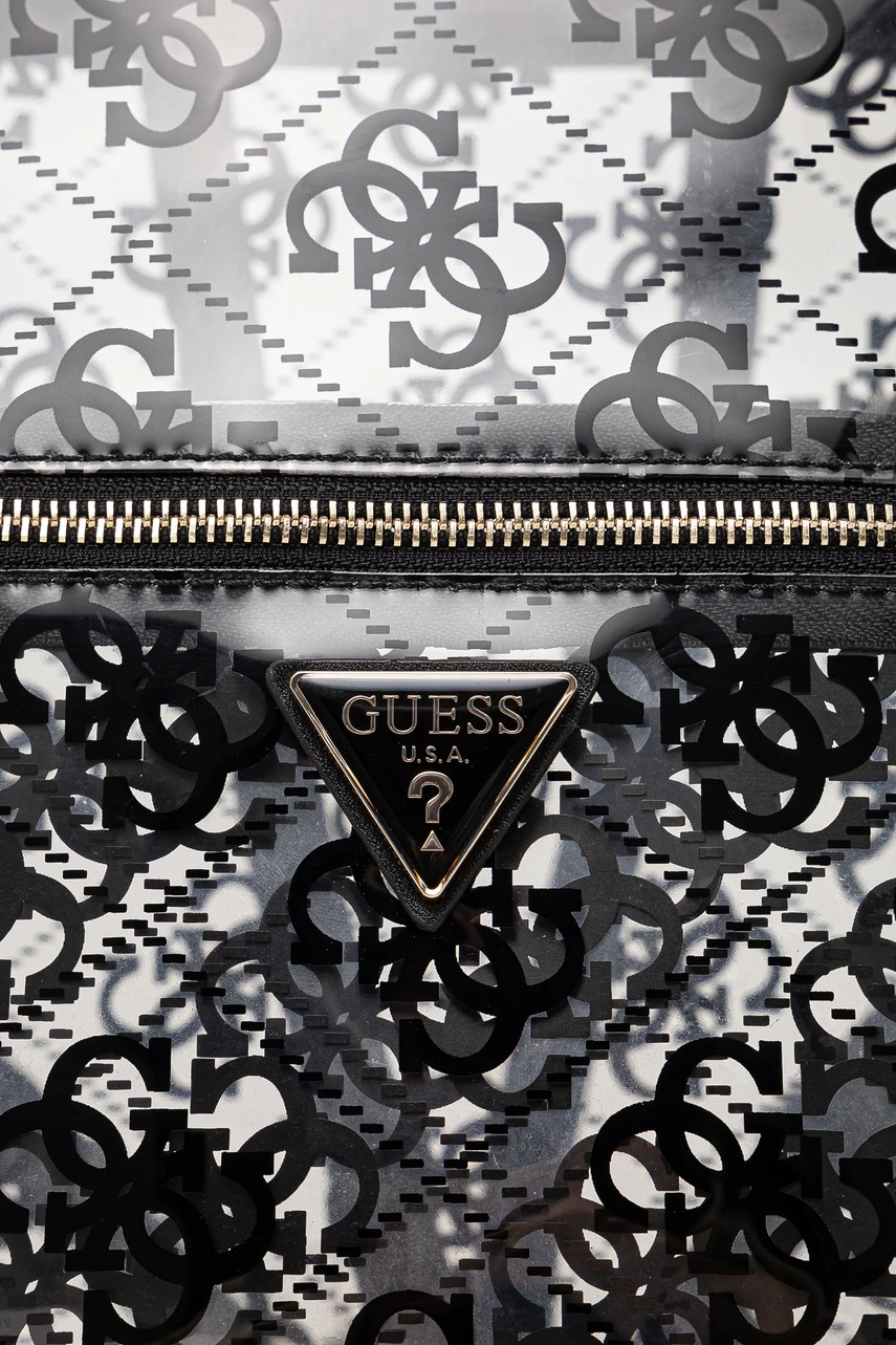 Σακίδιο πλάτης Guess TUANA χρώμα: διάφανο, HWVL95 25320 φωτογραφία