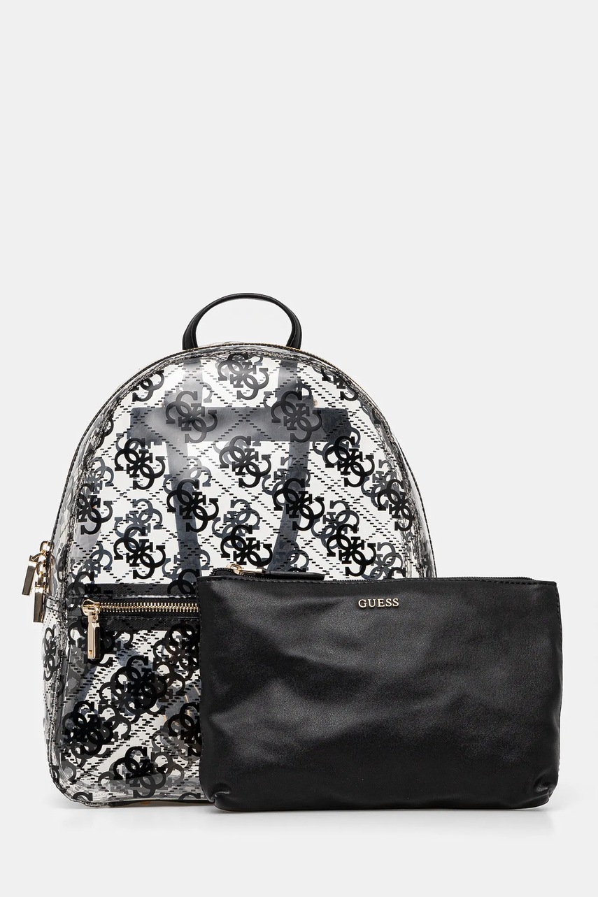 Σακίδιο πλάτης Guess TUANA χρώμα: διάφανο, HWVL95 25320 φωτογραφία