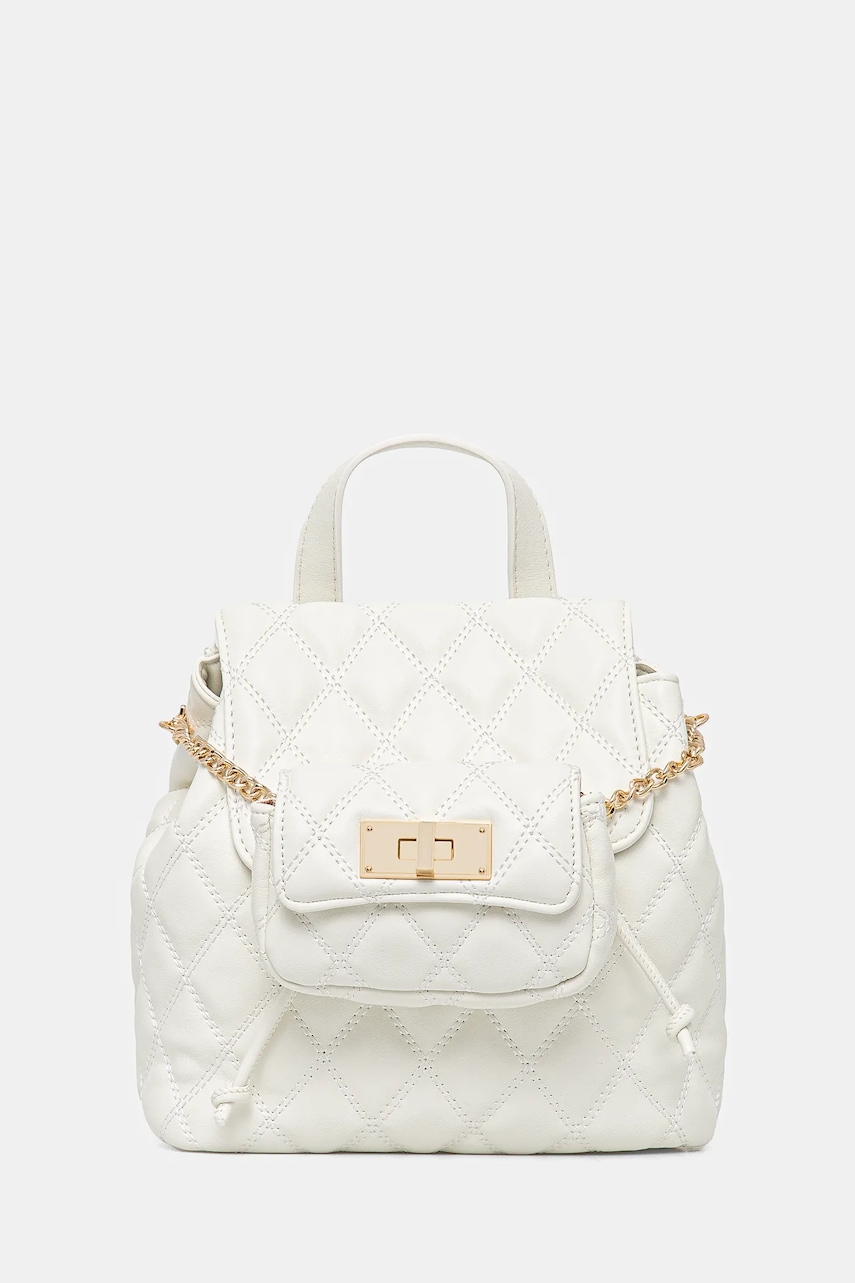 Aldo rucsac OCAELI femei, culoarea alb, mic, uni, 13933736