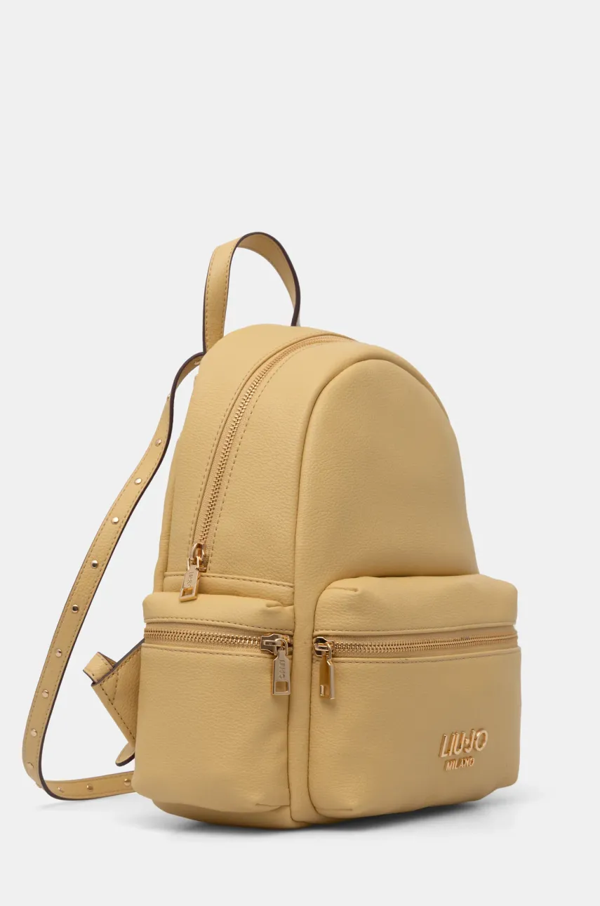 Рюкзак Liu Jo женский цвет зелёный маленький однотонный AA5136 E0033 Рюкзак Liu Jo женский цвет зелёный маленький однотонный AA5136 E0033