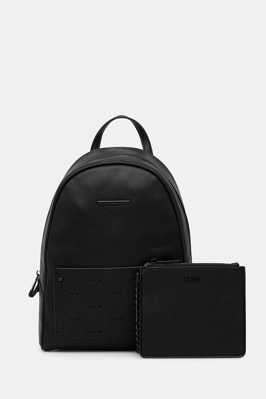 Aldo rucsac ALALANNAA culoarea negru, mic, neted, 13993904