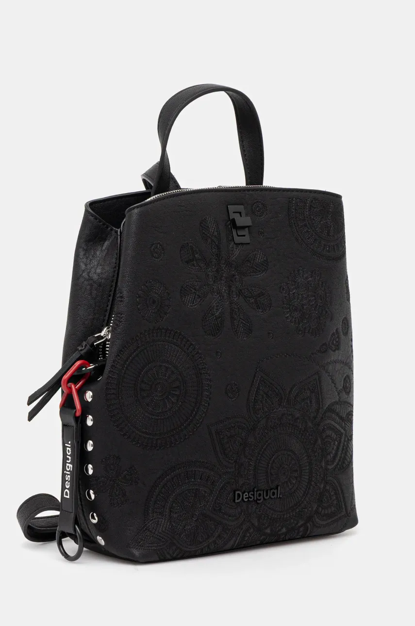 Рюкзак Desigual DEJAVU SUMY MINI женский цвет чёрный маленький 25SAKP02 Рюкзак Desigual DEJAVU SUMY MINI женский цвет чёрный маленький 25SAKP02