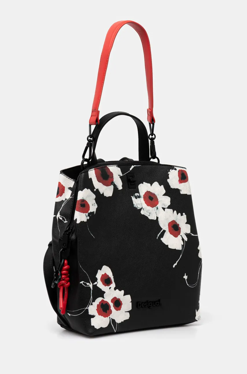 Рюкзак Desigual CHANDRA SUMY MINI женский цвет чёрный маленький узорный 25SAKP27 Рюкзак Desigual CHANDRA SUMY MINI женский цвет чёрный маленький узорный 25SAKP27