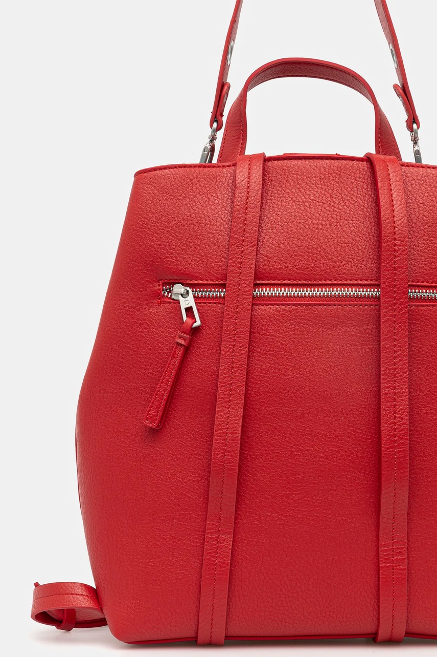 Desigual hátizsák REBEL SUMY RED piros, női, kis, nyomott mintás, 25SAKP31 termék 2. képe