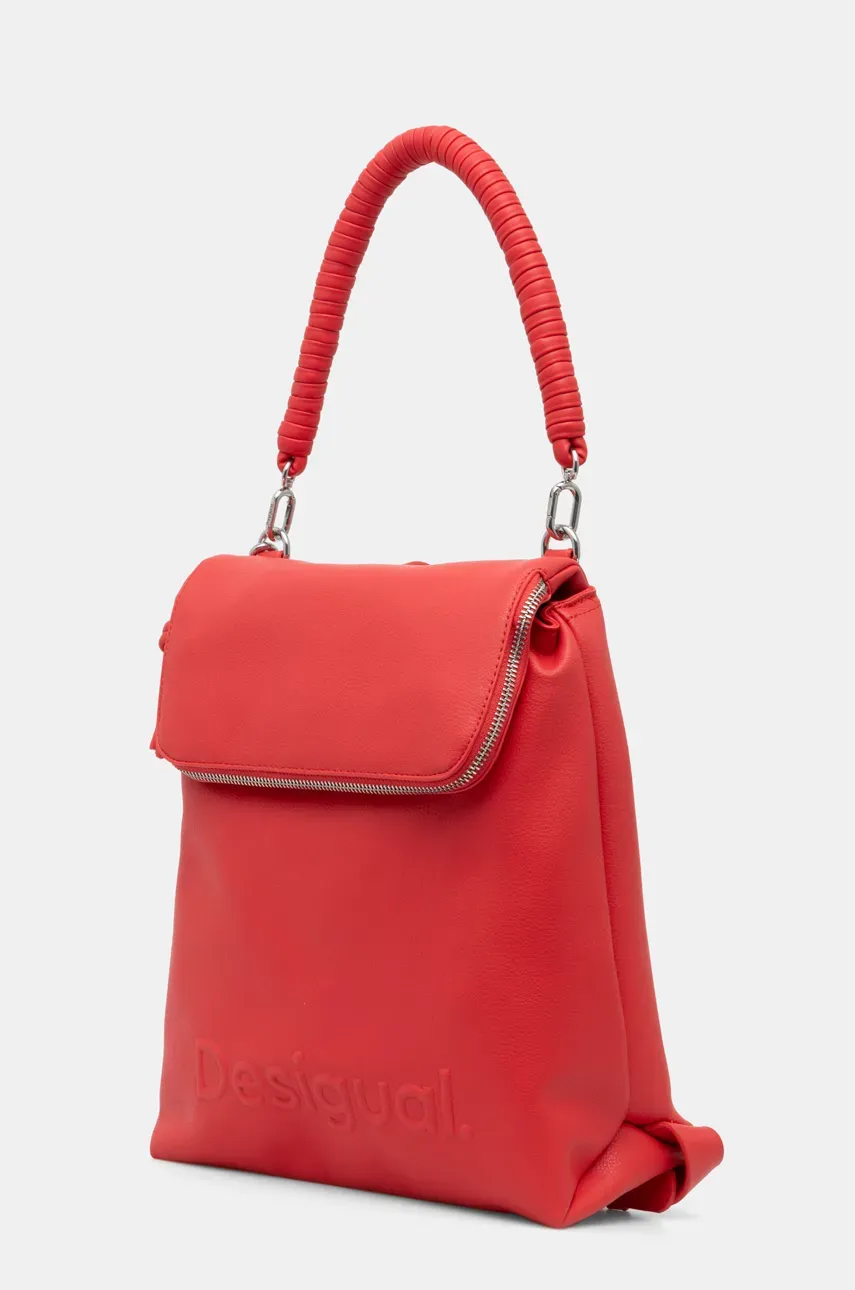 Рюкзак Desigual HALF HAMPTON CORAL женский цвет оранжевый маленький однотонный 25SAKP52 Рюкзак Desigual HALF HAMPTON CORAL женский цвет оранжевый маленький однотонный 25SAKP52