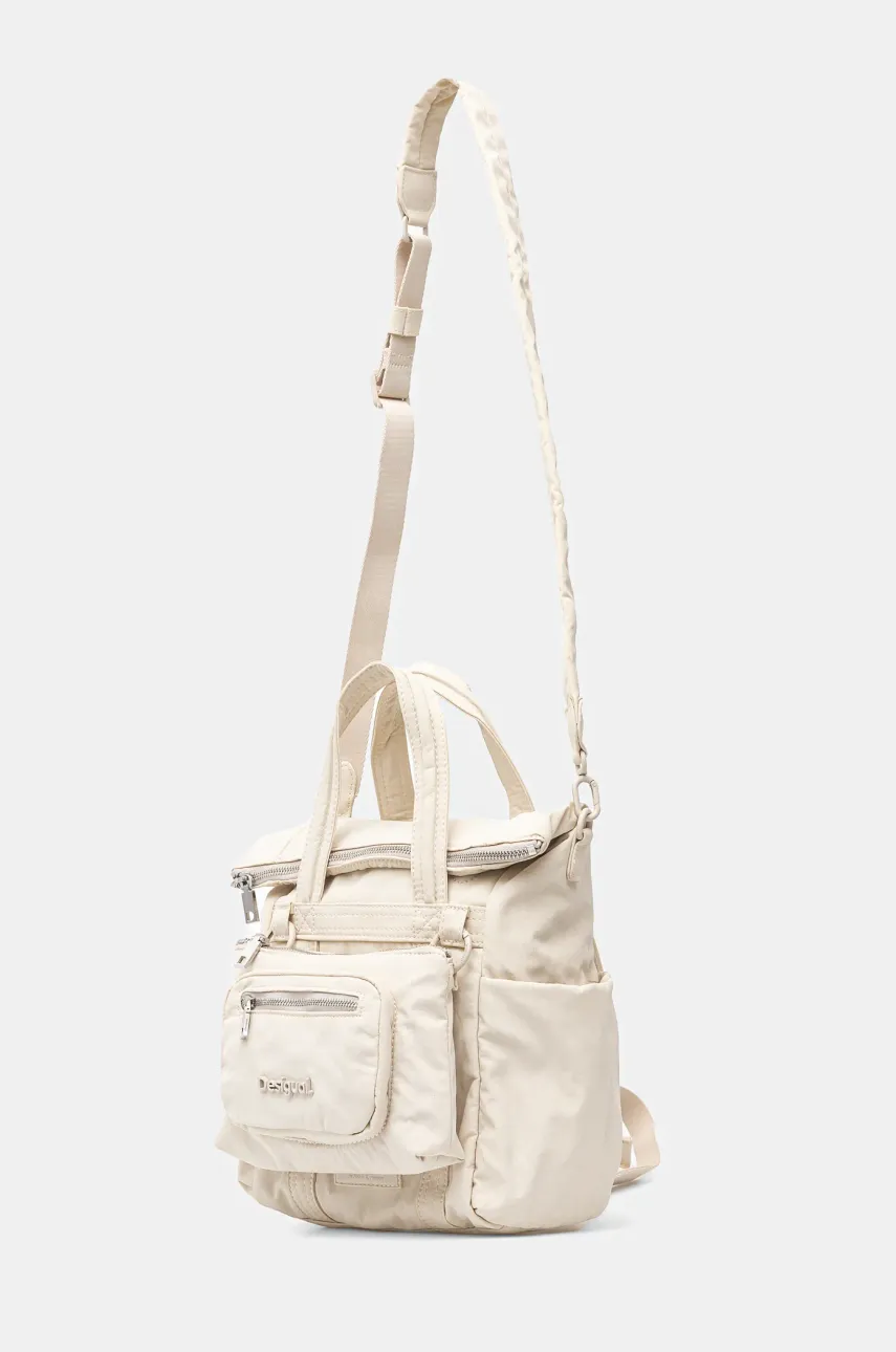Рюкзак Desigual BASIC MODULAR VO жіночий колір бежевий малий однотонний 25SAXY11