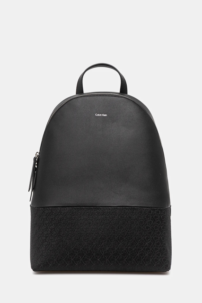 Calvin Klein hátizsák fekete, női, nagy, mintás, K60K613184 akciós termékkép 1