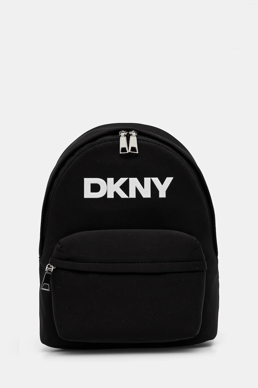 Dkny rucsac femei, culoarea negru, mic, uni, R51KDJ12 Dkny rucsac femei, culoarea negru, mic, uni, R51KDJ12