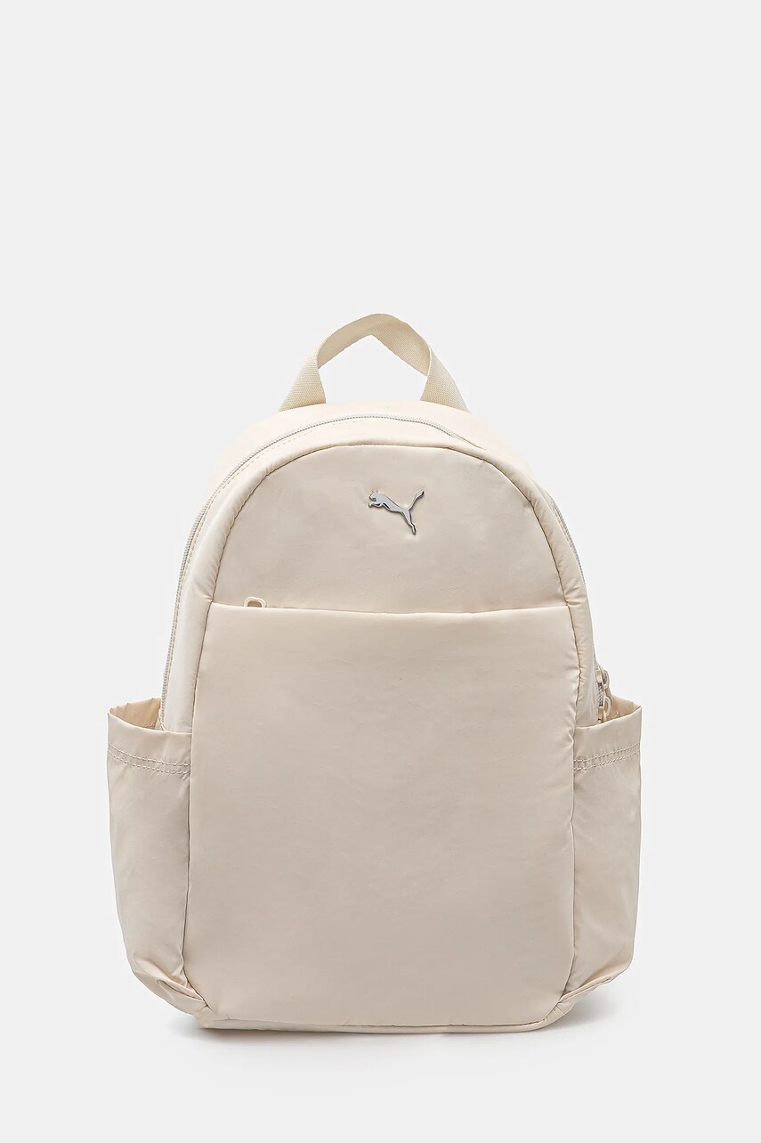 Puma rucsac femei, culoarea bej, mic, neted, 91290