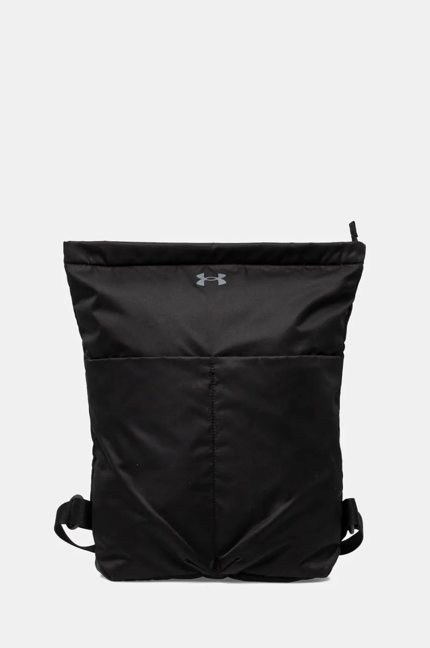 Under Armour rucsac femei, culoarea negru, mare, neted, 1388909