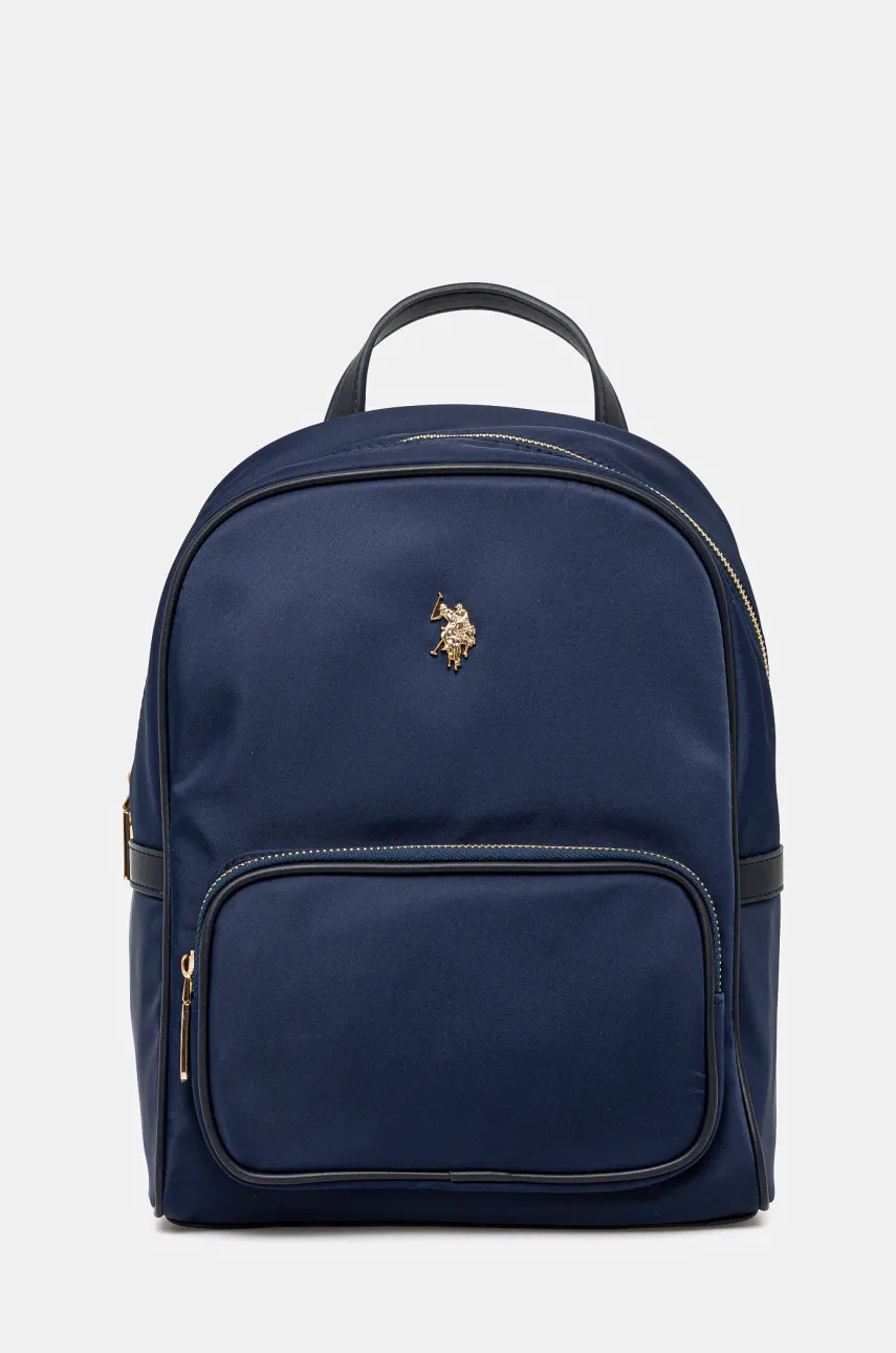 U.S. Polo Assn. rucsac HOUSTON femei, culoarea albastru marin, mic, neted, BEUHU6388WIP