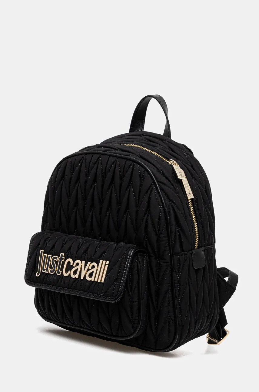 Рюкзак Just Cavalli женский цвет чёрный маленький однотонный 78RA4BF8 ZSC08 Рюкзак Just Cavalli женский цвет чёрный маленький однотонный 78RA4BF8 ZSC08