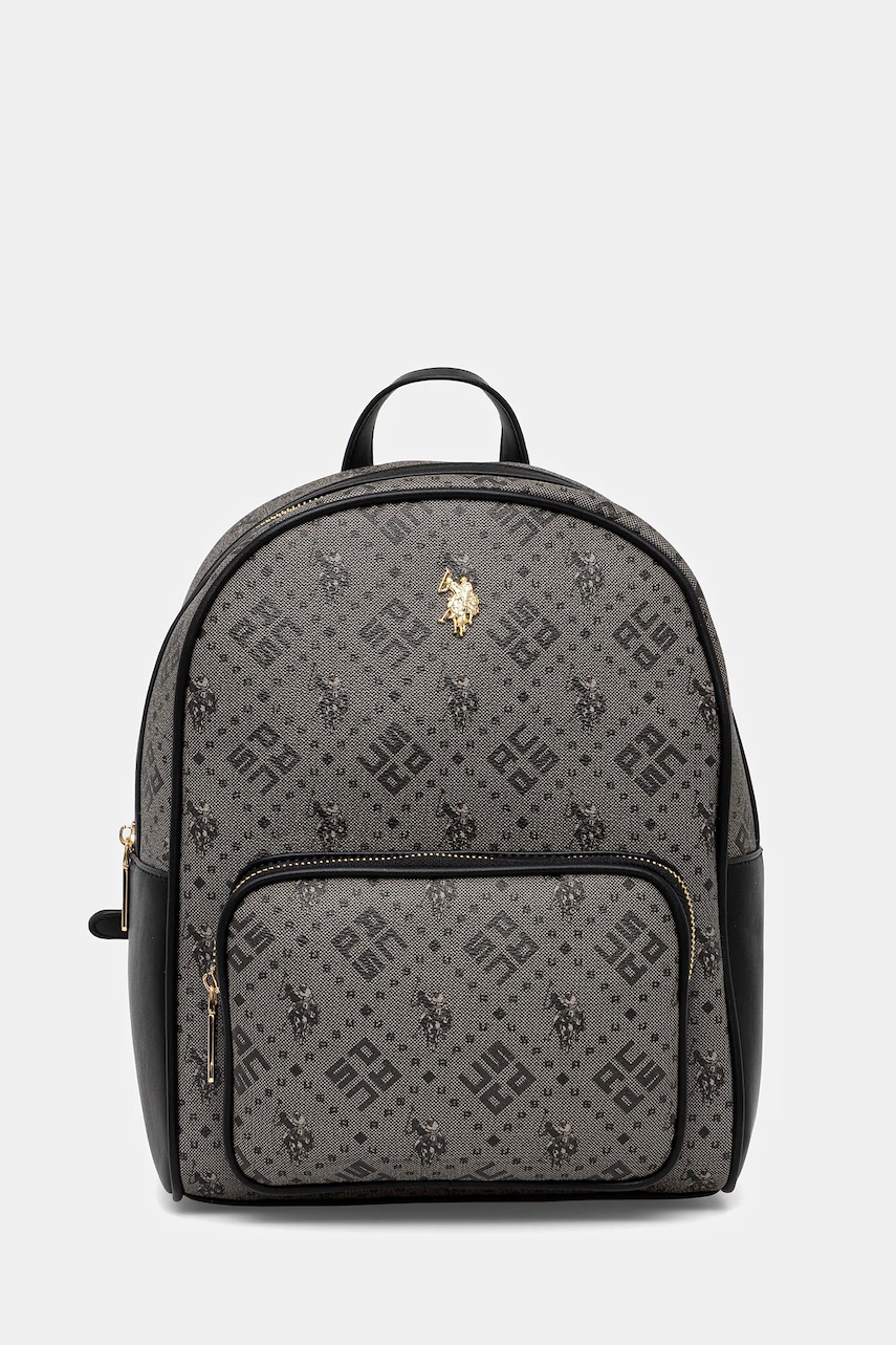 U.S. Polo Assn. rucsac New femei, culoarea gri, mare, cu imprimeu, BEUN28670WVP