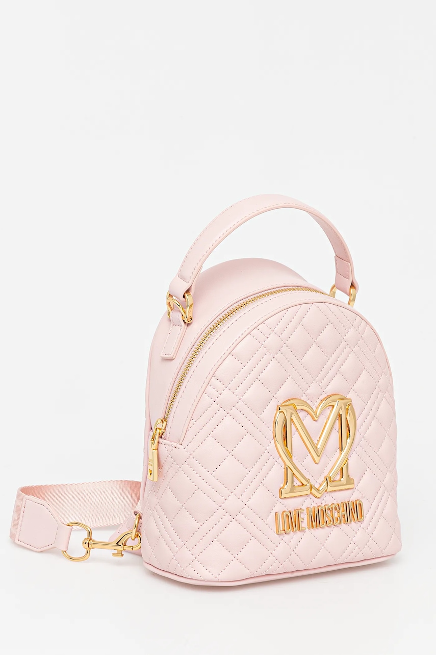 Рюкзак Love Moschino цвет розовый маленький узор JC4304PP0MK1260A Рюкзак Love Moschino цвет розовый маленький узор JC4304PP0MK1260A