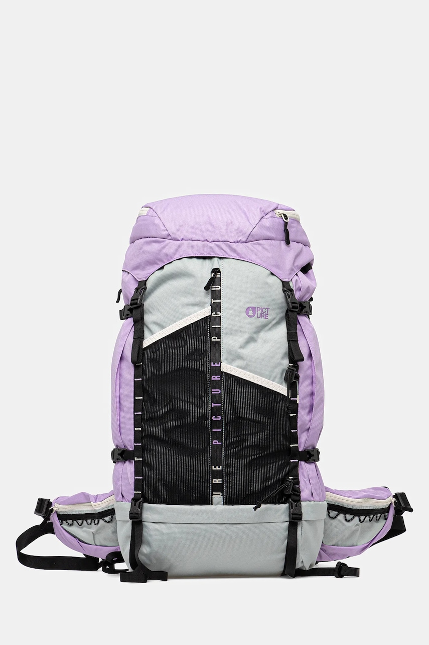 Picture rucsac Off Trax 40L culoarea violet, mare, cu imprimeu, BP0226
