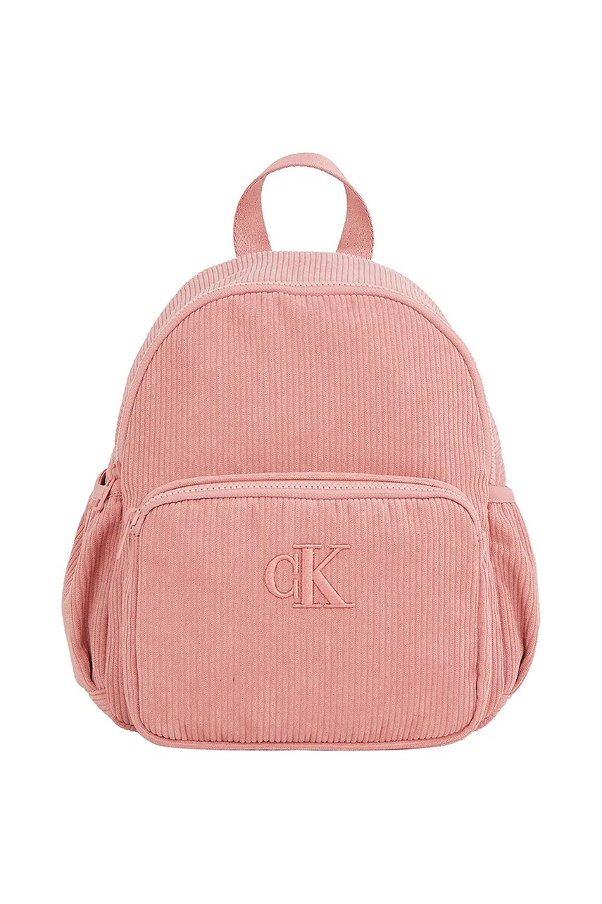 Levně Dětský batoh Calvin Klein Jeans růžová barva, velký, hladký, IU0IU00669