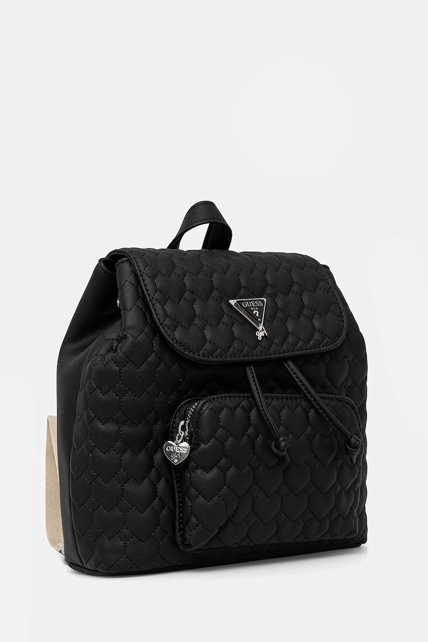 Рюкзак Guess Girl цвет чёрный маленький однотонный J5GZ23 WGCT0 Рюкзак Guess Girl цвет чёрный маленький однотонный J5GZ23 WGCT0