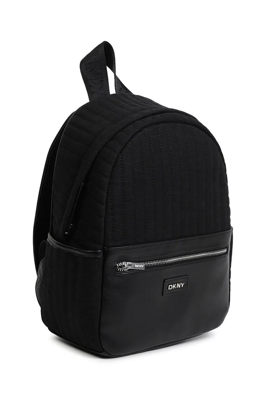 Dkny gyerek hátizsák fekete, nagy, sima, D62106 termék 2. képe